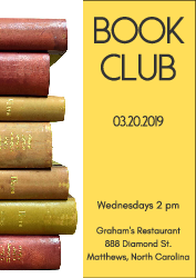 Book Club Flyer - 傳單