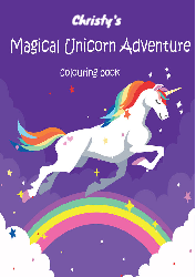 Unicorn - Colouring Book