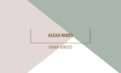 alexa perks - Business Card