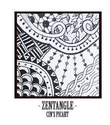 Zentangle 1 - Backpack