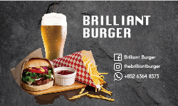 Brilliant Burger - Business Card