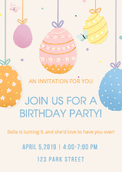 Birthday Party - 傳單