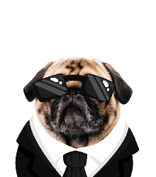 I'm The Boss Pug - Backpack