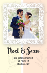 Wedding Poke Card - Playing Cards