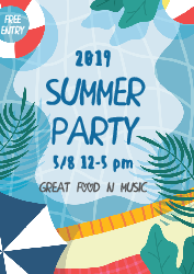 Summer Party - Poster