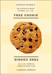 Free Cookie - 傳單