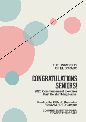 Commencement Exercises - Poster
