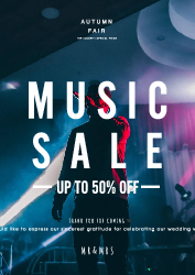 MUSIC SALE - Posters