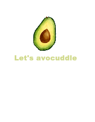 T-Shirt Design - Lets Avocuddle - T-Shirt