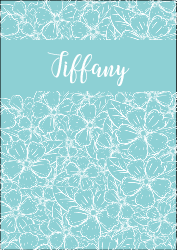 Tiffany Floral - Spiral Notebooks