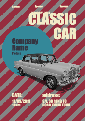 Classic Car Flyer - Flyers