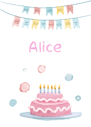 Birthday Card - Water colour - Birthday Card