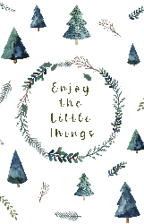Enjoy The Little Things - Notebook