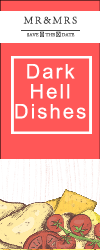 Dark Hell Dishes - Pull up banner