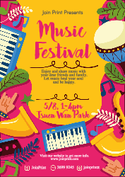 Music Festival - Poster