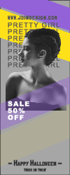 Pretty Girl - Pull up banner