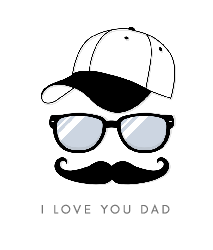 I LOVE YOU DAD - Tote Bag