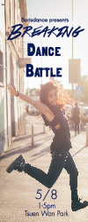 Dance Battle - Pull up banner