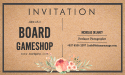 Board Game - Business Card