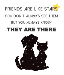 Friends are like stars - Tote Bag