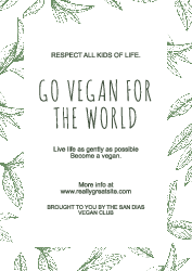 Vegan - Poster