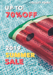 Summer Sale - 傳單