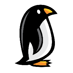 Laptop Sticker - Penguin - Laptop Stickers
