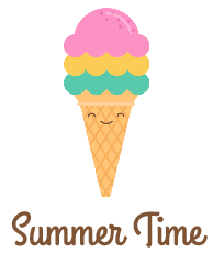 Summer Time - 兒童T-Shirt
