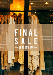 Final Sale - Flyers