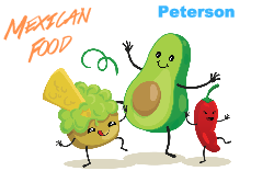 Mexican Food - Kids Lunch Box