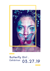 Butterfly Girl - Poster