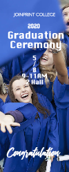 graduation ceremony banner - Pull up banner