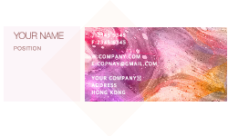 Business Card - Watercolor - Business Cards